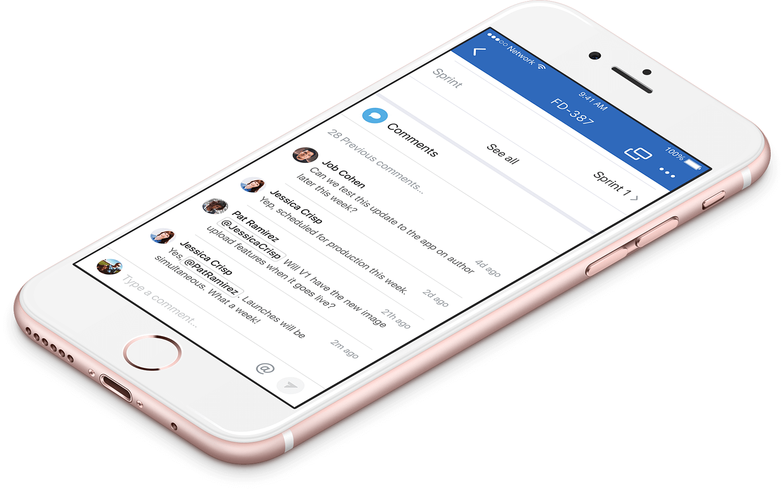 JIRA Software on iOS